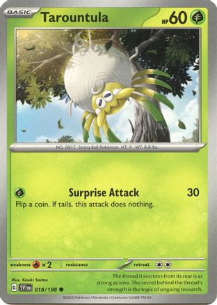 Tarountula (018/198) [Scarlet & Violet: Base Set]-1