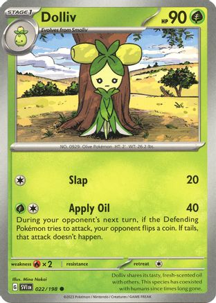 Dolliv (022/198) [Scarlet & Violet: Base Set]-1
