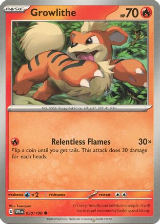 Growlithe (030/198) [Scarlet & Violet: Base Set]-1