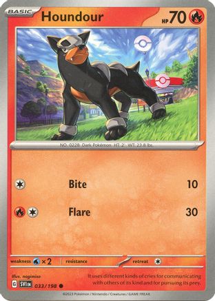 Houndour (033/198) [Scarlet & Violet: Base Set]-1