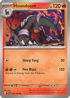Houndoom (034/198) [Scarlet & Violet: Base Set]-1