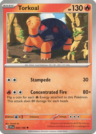 Torkoal (035/198) [Scarlet & Violet: Base Set]-1