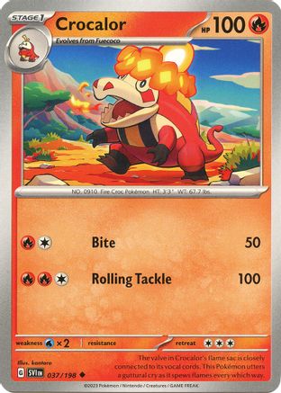 Crocalor (037/198) [Scarlet & Violet: Base Set]-1