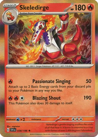 Skeledirge (038/198) [Scarlet & Violet: Base Set]-1