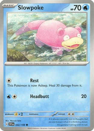 Slowpoke (042/198) [Scarlet & Violet: Base Set]-1