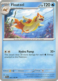 Floatzel (047/198) [Scarlet & Violet: Base Set]-1