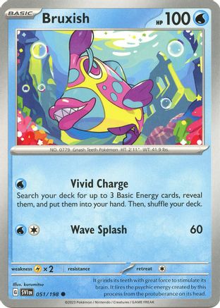 Bruxish (051/198) [Scarlet & Violet: Base Set]-1