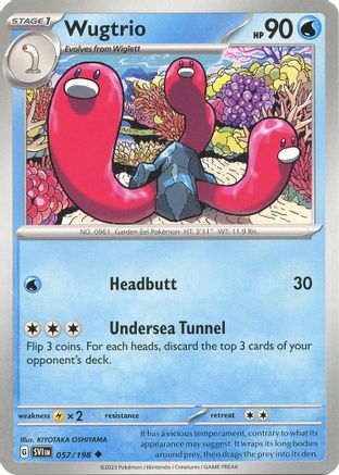 Wugtrio (057/198) [Scarlet & Violet: Base Set]-1