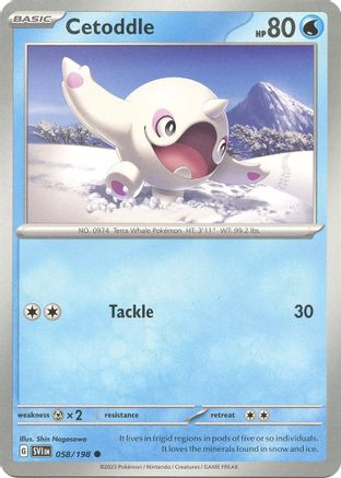 Cetoddle (058/198) [Scarlet & Violet: Base Set]-1