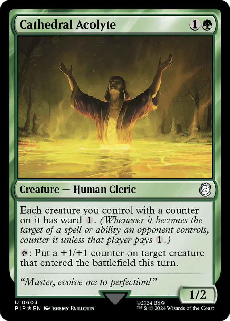 Cathedral Acolyte (Surge Foil) [Fallout]-1