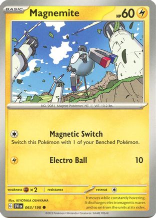 Magnemite (063/198) [Scarlet & Violet: Base Set]-1