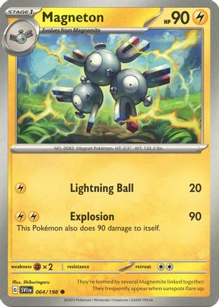 Magneton (064/198) [Scarlet & Violet: Base Set]-1