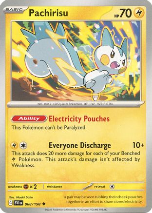 Pachirisu (068/198) [Scarlet & Violet: Base Set]-1