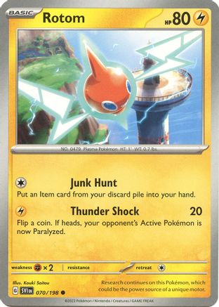 Rotom (070/198) [Scarlet & Violet: Base Set]-1