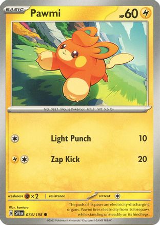 Pawmi (074/198) [Scarlet & Violet: Base Set]-1