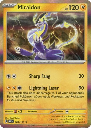 Miraidon (080/198) [Scarlet & Violet: Base Set]-1