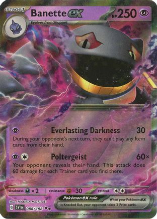 Banette ex (088/198) [Scarlet & Violet: Base Set]-1