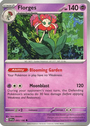 Florges (093/198) [Scarlet & Violet: Base Set]-1
