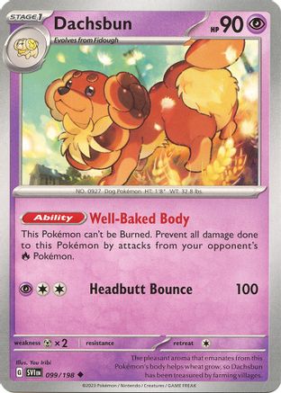 Dachsbun (099/198) [Scarlet & Violet: Base Set]-1