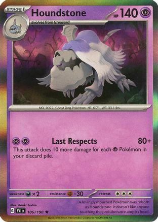 Houndstone (106/198) [Scarlet & Violet: Base Set]-1