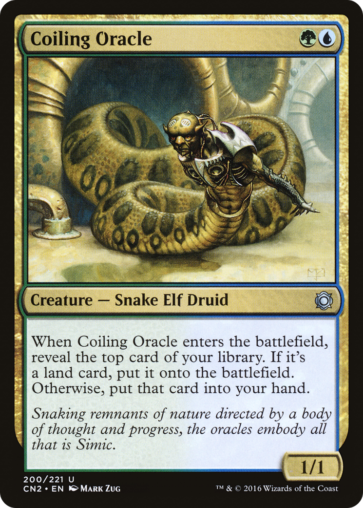Coiling Oracle [Conspiracy: Take the Crown]-1
