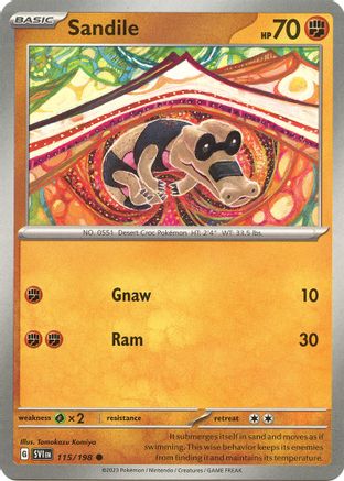 Sandile (115/198) [Scarlet & Violet: Base Set]-1