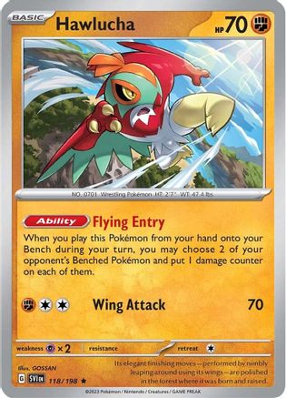 Hawlucha (118/198) [Scarlet & Violet: Base Set]-1