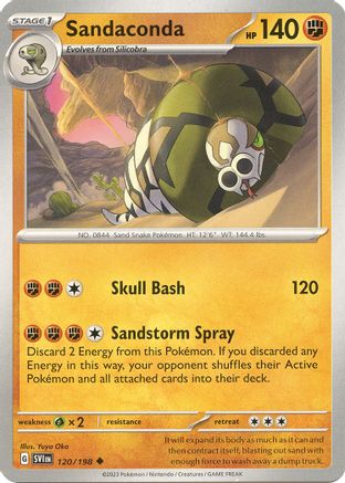 Sandaconda (120/198) [Scarlet & Violet: Base Set]-1