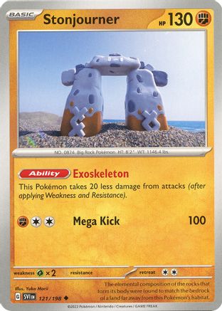 Stonjourner (121/198) [Scarlet & Violet: Base Set]-1