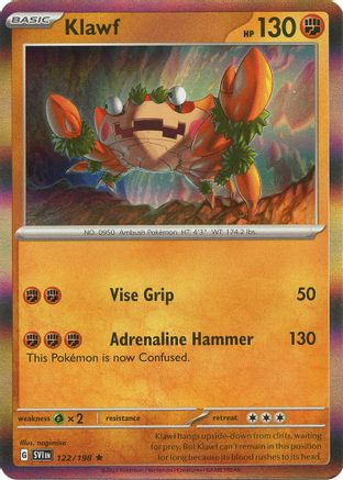 Klawf (122/198) [Scarlet & Violet: Base Set]-1