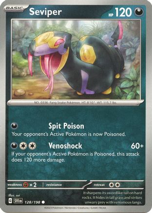 Seviper (128/198) [Scarlet & Violet: Base Set]-1