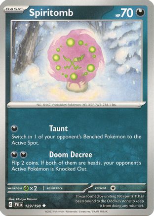 Spiritomb (129/198) [Scarlet & Violet: Base Set]-1