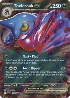 Toxicroak ex (131/198) [Scarlet & Violet: Base Set]-1