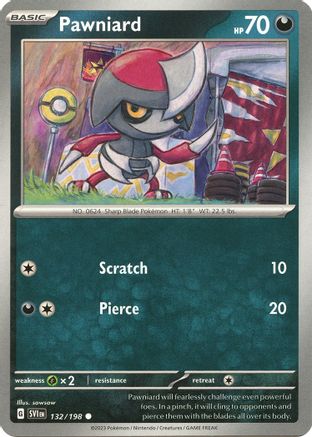 Pawniard (132/198) [Scarlet & Violet: Base Set]-1