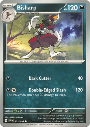 Bisharp (133/198) [Scarlet & Violet: Base Set]-1