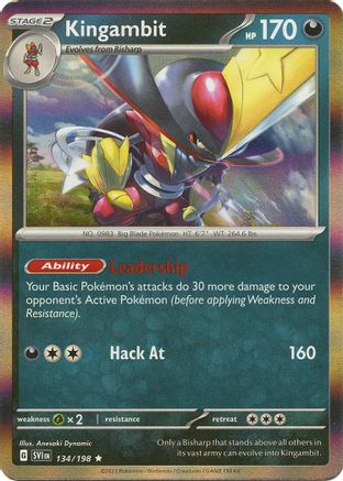Kingambit (134/198) [Scarlet & Violet: Base Set]-1