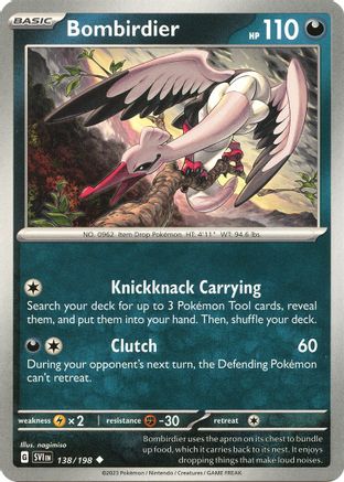 Bombirdier (138/198) [Scarlet & Violet: Base Set]-1
