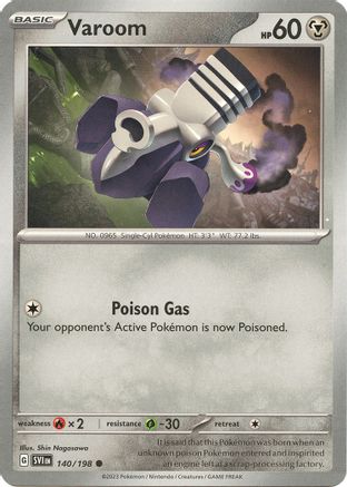 Varoom (140/198) [Scarlet & Violet: Base Set]-1