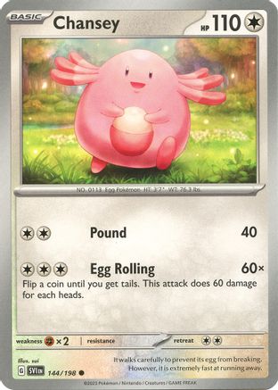 Chansey (144/198) [Scarlet & Violet: Base Set]-1