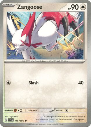 Zangoose (146/198) [Scarlet & Violet: Base Set]-1