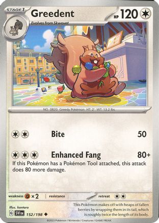 Greedent (152/198) [Scarlet & Violet: Base Set]-1