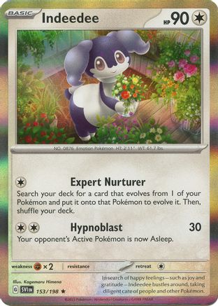 Indeedee (153/198) [Scarlet & Violet: Base Set]-1