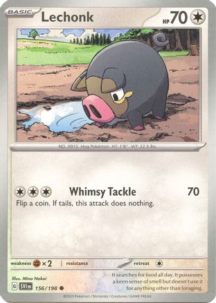 Lechonk (156/198) [Scarlet & Violet: Base Set]-1