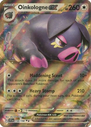 Oinkologne ex (158/198) [Scarlet & Violet: Base Set]-1