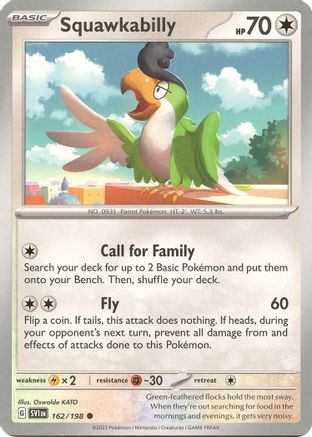 Squawkabilly (162/198) [Scarlet & Violet: Base Set]-1