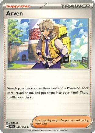 Arven (166/198) [Scarlet & Violet: Base Set]-1