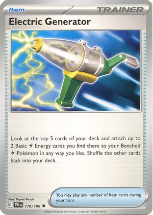 Electric Generator (170/198) [Scarlet & Violet: Base Set]-1