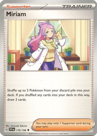 Miriam (179/198) [Scarlet & Violet: Base Set]-1