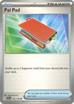 Pal Pad (182/198) [Scarlet & Violet: Base Set]-1