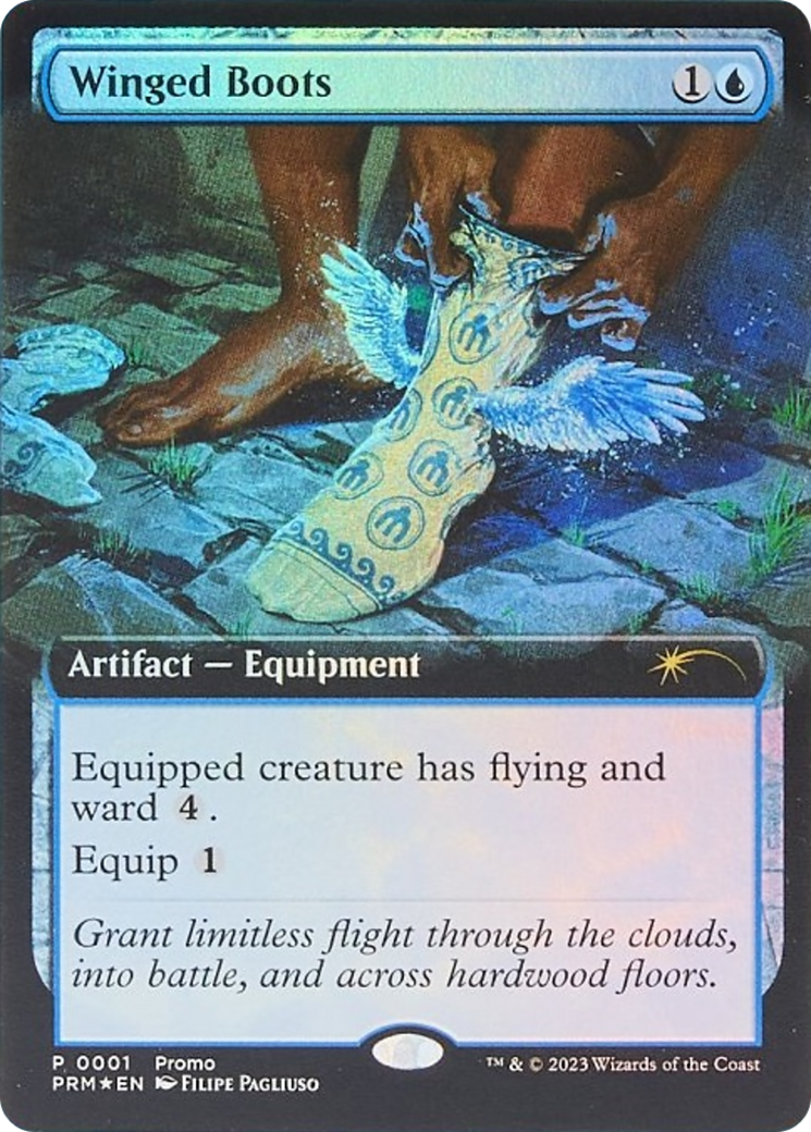 Winged Boots (MEDIA-001) - Media and Collaboration Promos Foil-1